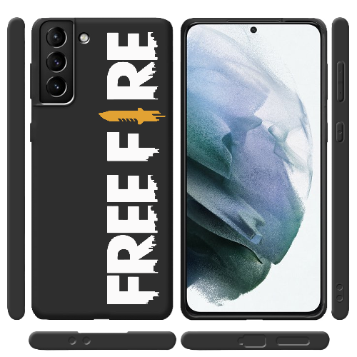 Чехол BoxFace Samsung G996 Galaxy S21 Plus Белый Free Fire