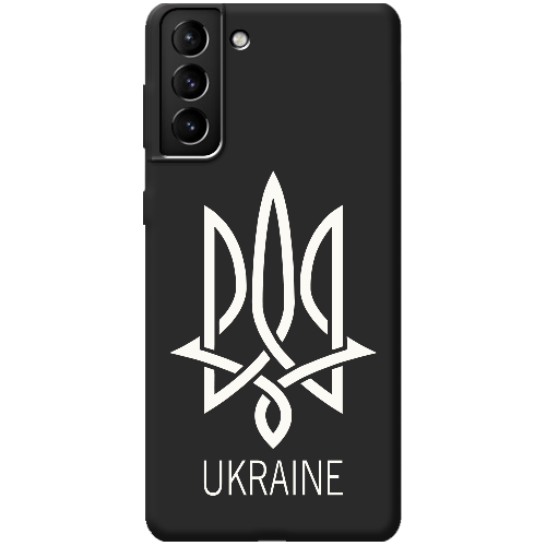 Чехол BoxFace Samsung G996 Galaxy S21 Plus Тризуб монограмма UKRAINE