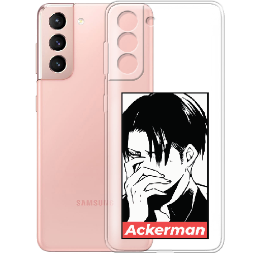 Чехол BoxFace Samsung G996 Galaxy S21 Plus Attack On Titan - Ackerman