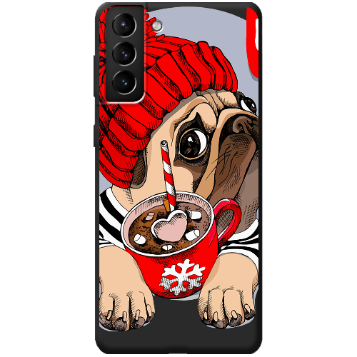 Чехол BoxFace Samsung G996 Galaxy S21 Plus Winter Puggy