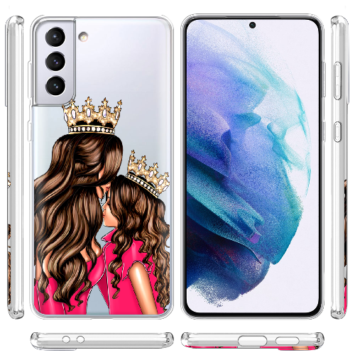 Чехол BoxFace Samsung G996 Galaxy S21 Plus Queen and Princess