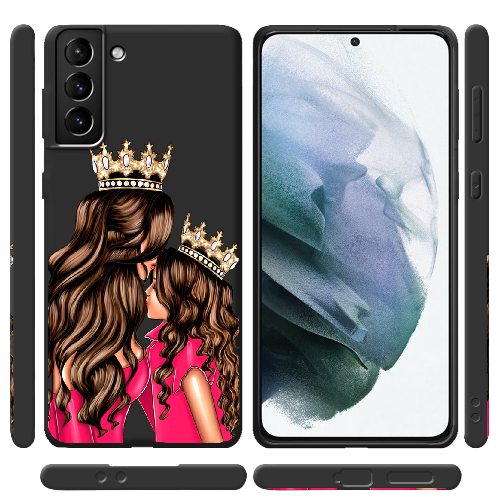 Чехол BoxFace Samsung G996 Galaxy S21 Plus Queen and Princess