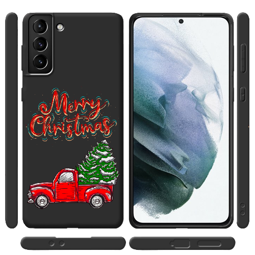 Чехол BoxFace Samsung G996 Galaxy S21 Plus Holiday Car Merry Christmas