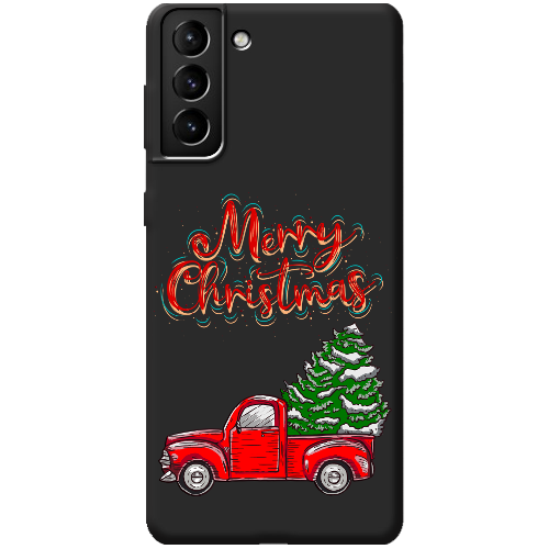 Чехол BoxFace Samsung G996 Galaxy S21 Plus Holiday Car Merry Christmas