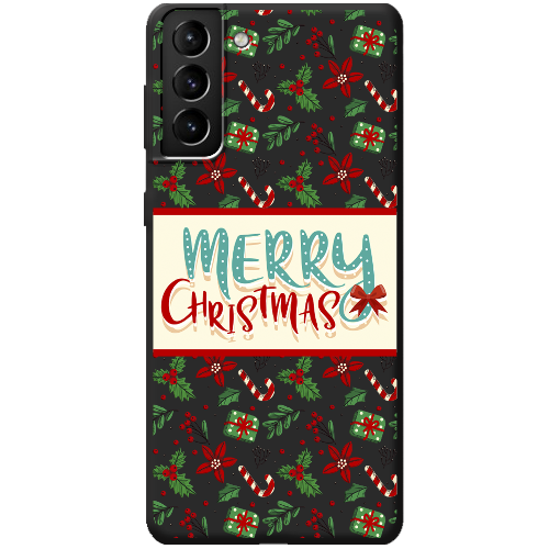 Чехол BoxFace Samsung G996 Galaxy S21 Plus Vintage Christmas Congratulation