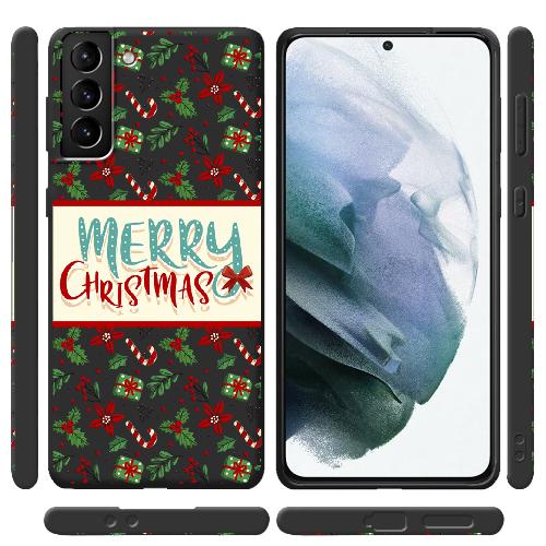 Чехол BoxFace Samsung G996 Galaxy S21 Plus Vintage Christmas Congratulation