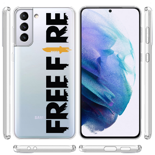 Чехол BoxFace Samsung G996 Galaxy S21 Plus Черный Free Fire