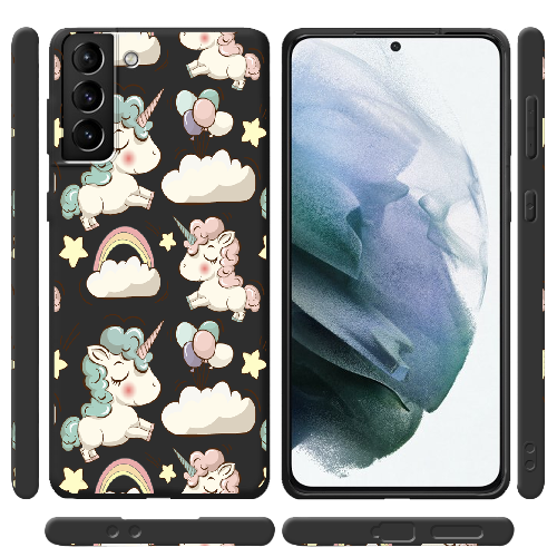 Чехол BoxFace Samsung G996 Galaxy S21 Plus Unicorns