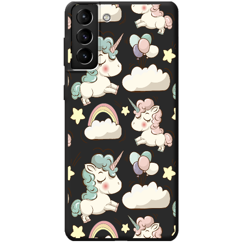 Чехол BoxFace Samsung G996 Galaxy S21 Plus Unicorns