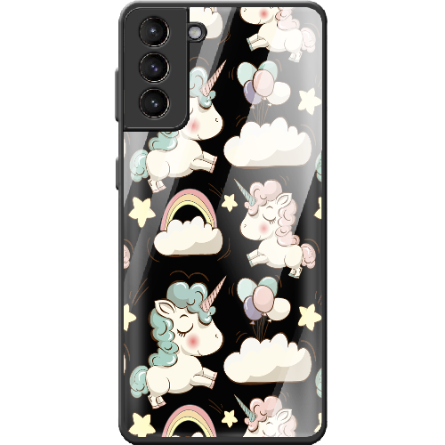 Чехол BoxFace Samsung G996 Galaxy S21 Plus Unicorns