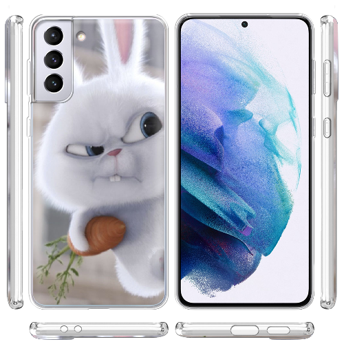 Чехол BoxFace Samsung G996 Galaxy S21 Plus Rabbit Snowball