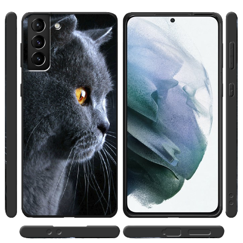 Чехол BoxFace Samsung G996 Galaxy S21 Plus English cat