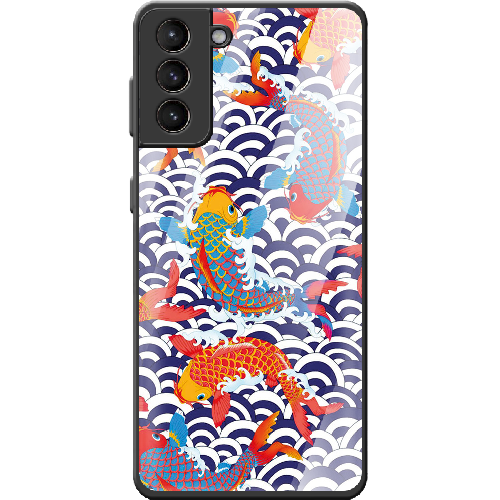 Чехол BoxFace Samsung G996 Galaxy S21 Plus Koi Fish