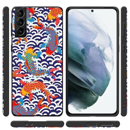 Чехол BoxFace Samsung G996 Galaxy S21 Plus Koi Fish