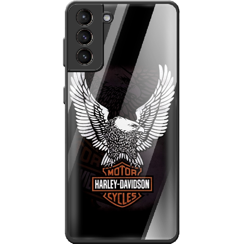 Чехол BoxFace Samsung G996 Galaxy S21 Plus Harley Davidson and eagle