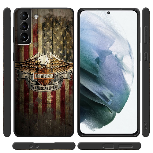 Чехол BoxFace Samsung G996 Galaxy S21 Plus Harley Davidson An American Legend