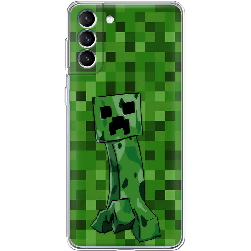 Чехол BoxFace Samsung G996 Galaxy S21 Plus Minecraft Creeper