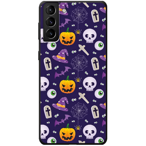 Чехол BoxFace Samsung G996 Galaxy S21 Plus Halloween Purple Mood