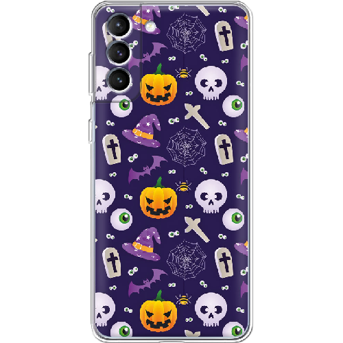 Чехол BoxFace Samsung G996 Galaxy S21 Plus Halloween Purple Mood