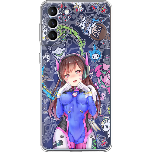 Чехол BoxFace Samsung G996 Galaxy S21 Plus Overwatch D.VA