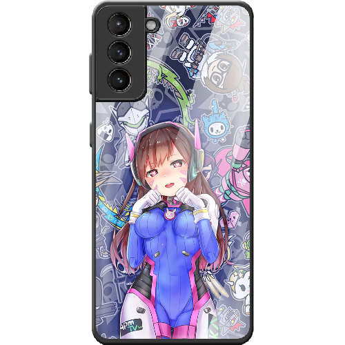 Чехол BoxFace Samsung G996 Galaxy S21 Plus Overwatch D.VA