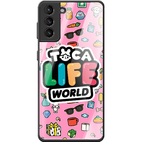 Чехол BoxFace Samsung G996 Galaxy S21 Plus Toca Boca Life World