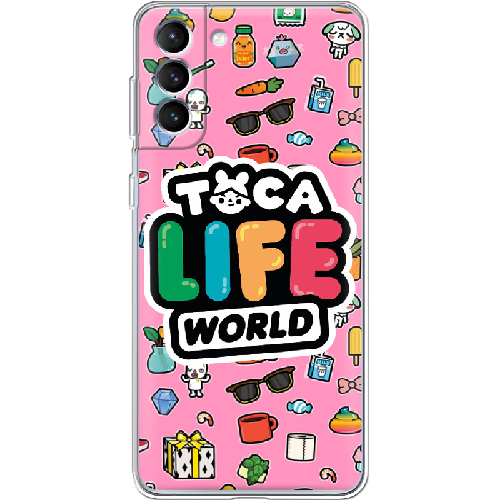 Чехол BoxFace Samsung G996 Galaxy S21 Plus Toca Boca Life World