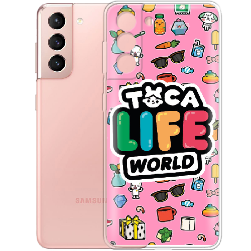 Чехол BoxFace Samsung G996 Galaxy S21 Plus Toca Boca Life World