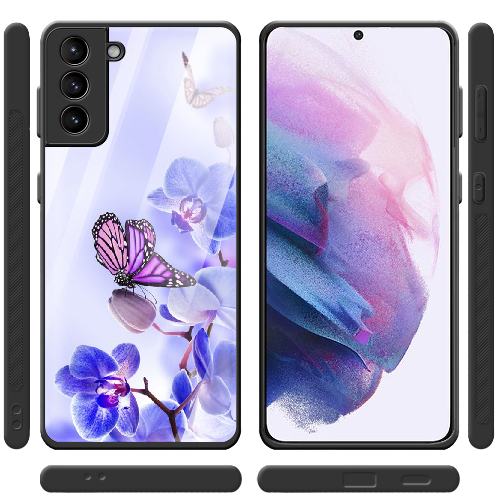 Чехол BoxFace Samsung G996 Galaxy S21 Plus Orchids and Butterflies