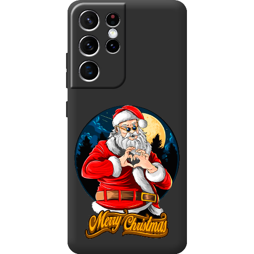 Чехол BoxFace Samsung G998 Galaxy S21 Ultra Cool Santa and heart