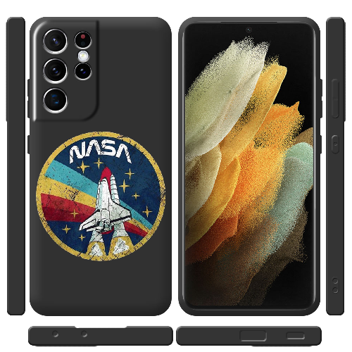 Чехол BoxFace Samsung G998 Galaxy S21 Ultra Space Shuttle NASA