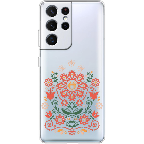 Чехол BoxFace Samsung G998 Galaxy S21 Ultra Ukrainian Ornament