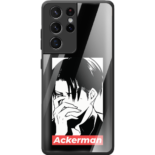 Чехол BoxFace Samsung G998 Galaxy S21 Ultra Attack On Titan - Ackerman