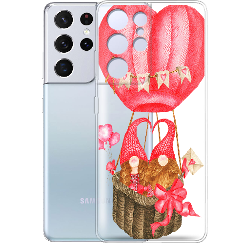 Чехол BoxFace Samsung G998 Galaxy S21 Ultra Valentine Dwarfs