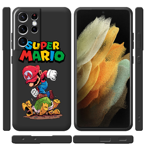 Чехол BoxFace Samsung G998 Galaxy S21 Ultra Super Mario