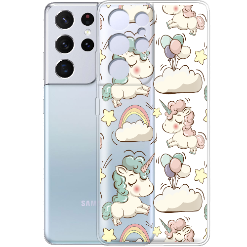 Чехол BoxFace Samsung G998 Galaxy S21 Ultra Unicorns