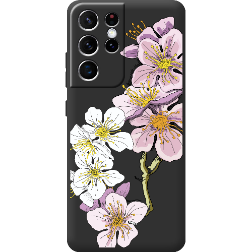 Чехол BoxFace Samsung G998 Galaxy S21 Ultra Cherry Blossom