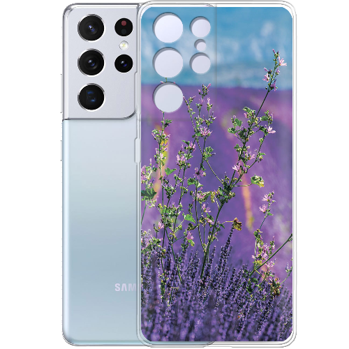 Чехол BoxFace Samsung G998 Galaxy S21 Ultra Lavender Field