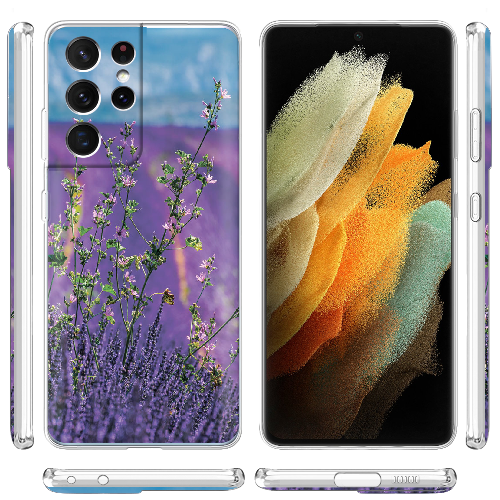 Чехол BoxFace Samsung G998 Galaxy S21 Ultra Lavender Field