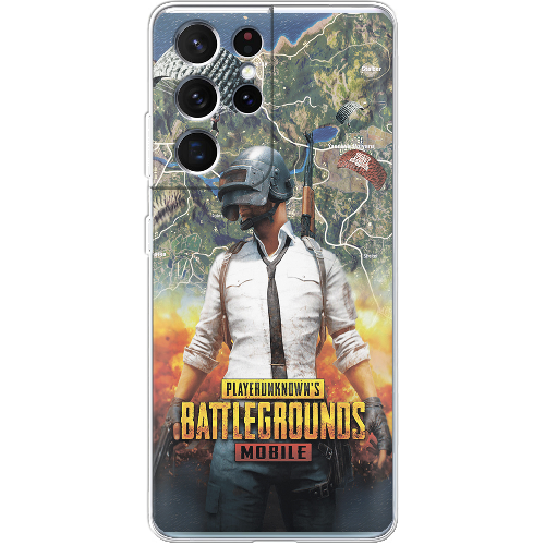 Чехол BoxFace Samsung G998 Galaxy S21 Ultra PUBG Mobile