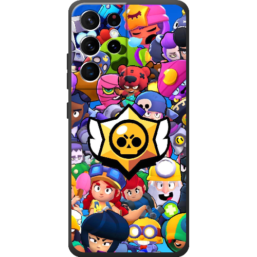 Чехол BoxFace Samsung G998 Galaxy S21 Ultra Brawl Stars