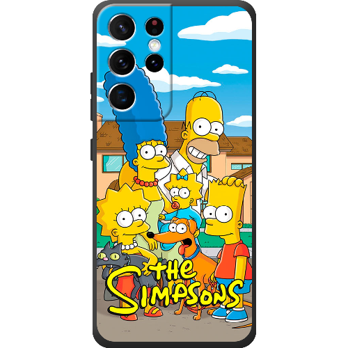 Чехол BoxFace Samsung G998 Galaxy S21 Ultra the simpsons