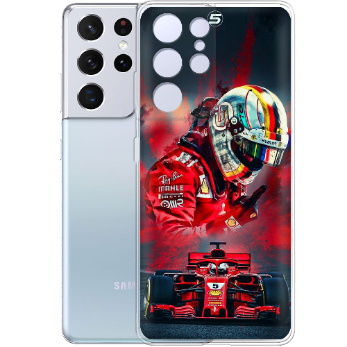 Чехол BoxFace Samsung G998 Galaxy S21 Ultra Racing Car