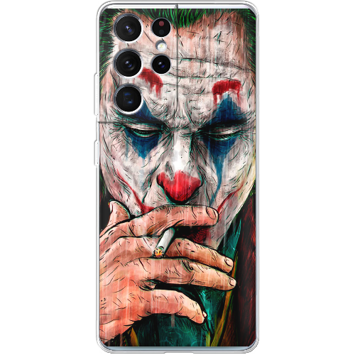 Чехол BoxFace Samsung G998 Galaxy S21 Ultra Joker Smoking