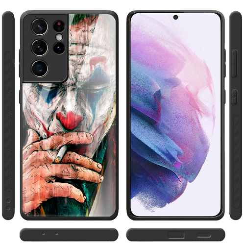 Чехол BoxFace Samsung G998 Galaxy S21 Ultra Joker Smoking