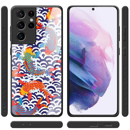 Чехол BoxFace Samsung G998 Galaxy S21 Ultra Koi Fish