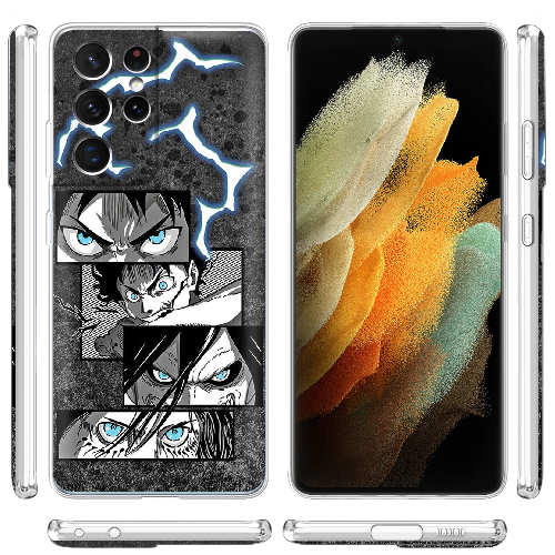 Чехол BoxFace Samsung G998 Galaxy S21 Ultra Eren Yeager Transformation