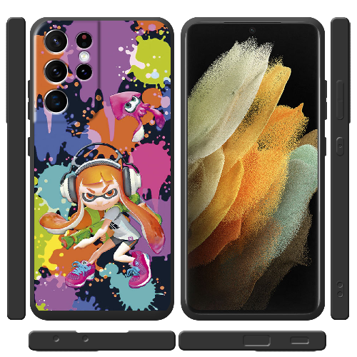 Чехол BoxFace Samsung G998 Galaxy S21 Ultra Splatoon Inklings