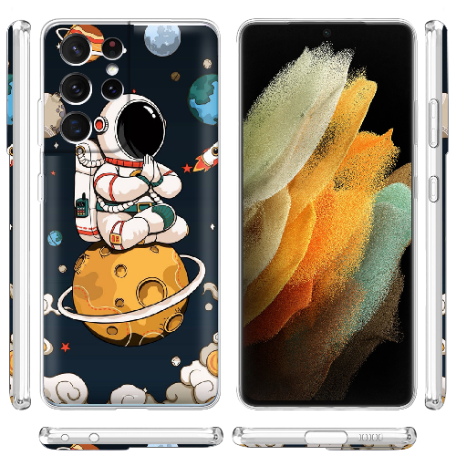 Чехол BoxFace Samsung G998 Galaxy S21 Ultra Astronaut