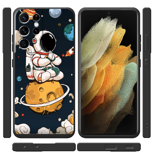 Чехол BoxFace Samsung G998 Galaxy S21 Ultra Astronaut